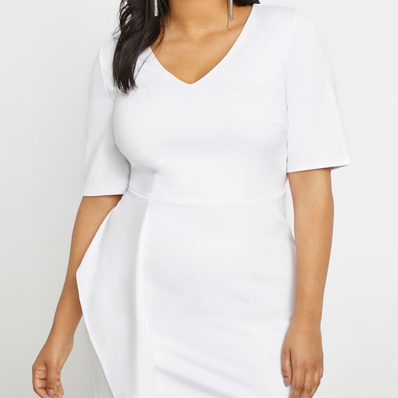 Dress with Skirt Cascade - Picture 2 of 8